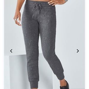 Fabletics quilted joggers size Small